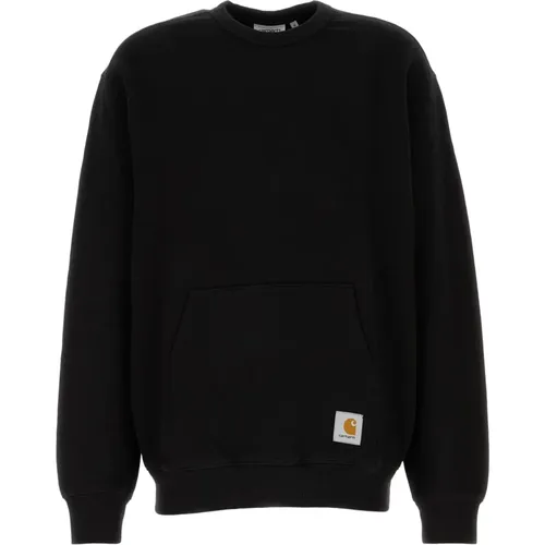 Baumwoll-Sweatshirt Billy Stil , Herren, Größe: S - Carhartt WIP - Modalova