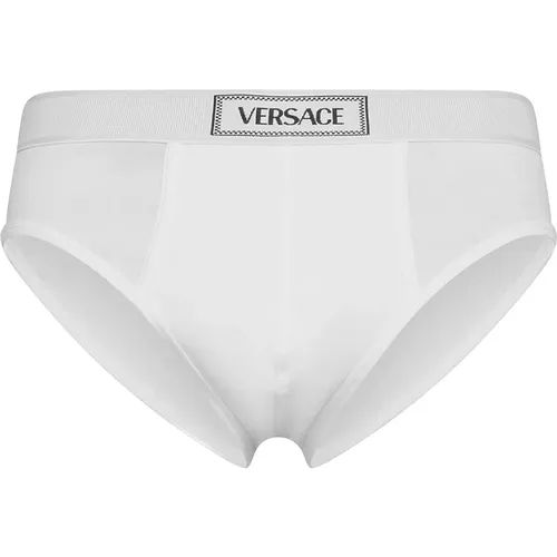 Weiße Unterwäsche , Herren, Größe: L - Versace - Modalova