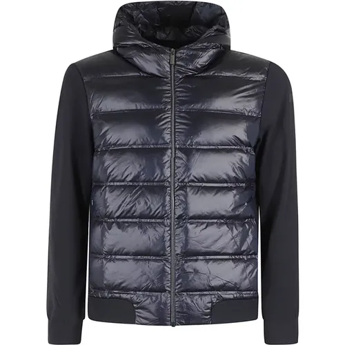 Winter Ente Kapuze Reißverschluss Jacke , Herren, Größe: 3XL - RRD - Modalova