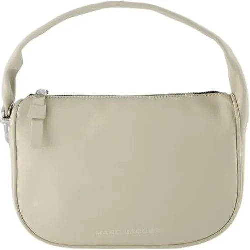 Pushlock Mini Hobo Bag - Cloud - Leather , female, Sizes: ONE SIZE - Marc Jacobs - Modalova