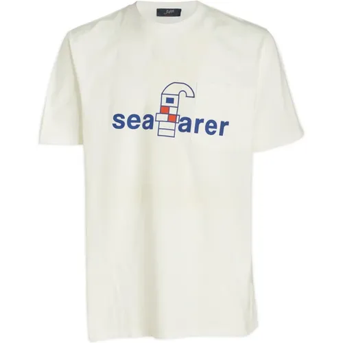 T-Shirts , Herren, Größe: L - Seafarer - Modalova