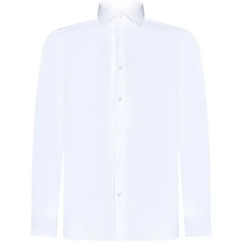 Cotton Twill Weave Shirt , male, Sizes: 3XL, 4XL, XL, M, L - D4.0 - Modalova
