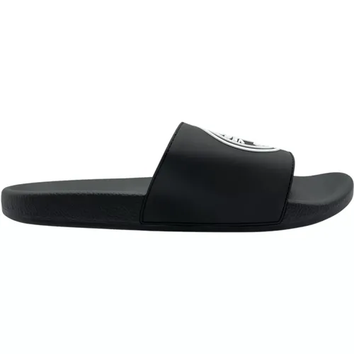 Slippers , male, Sizes: 5 UK - Versace Jeans Couture - Modalova