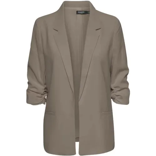 Blazer , female, Sizes: 2XL, XL, L, XS, S, M - Soaked in Luxury - Modalova