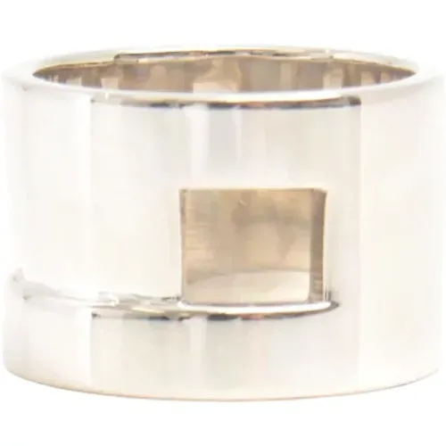 Pre-owned Metal rings , female, Sizes: ONE SIZE - Gucci Vintage - Modalova