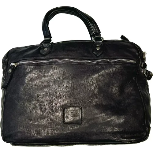 Laptop Bags Cases , male, Sizes: ONE SIZE - Campomaggi - Modalova
