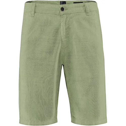 Cotton-Blend Chino Shorts , male, Sizes: W32, W31, W34, W33, W36 - BomBoogie - Modalova