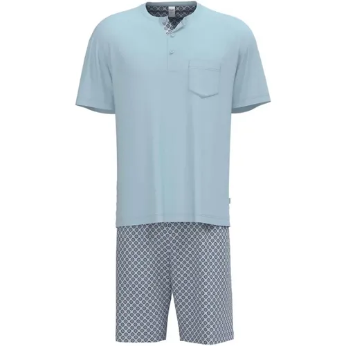 Herren Kurzes Pyjama-Set , Herren, Größe: S - CALIDA - Modalova