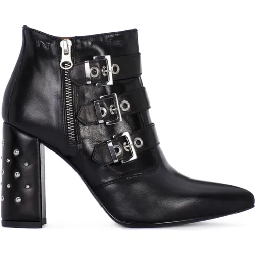 Boots , female, Sizes: 3 UK - Nerogiardini - Modalova