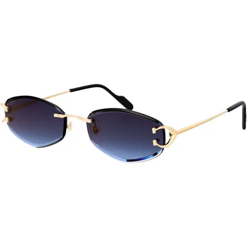 Stylish Sunglasses Ct0467S , female, Sizes: 57 MM - Cartier - Modalova