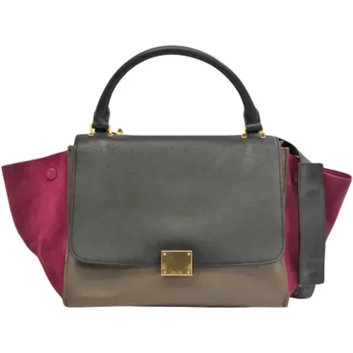 Pre-owned Leather celine-bags , female, Sizes: ONE SIZE - Celine Vintage - Modalova