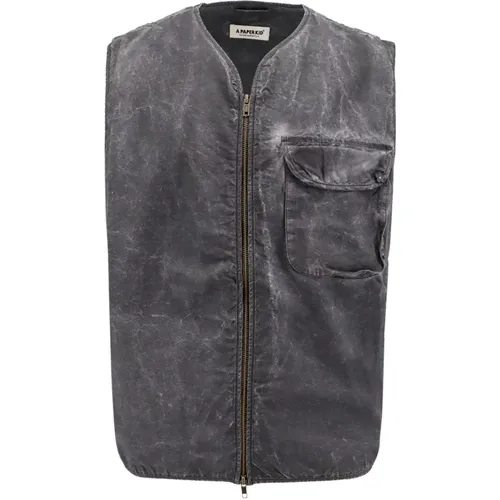 Mens Clothing Jackets Coats Ss24 , male, Sizes: M, L - A Paper Kid - Modalova