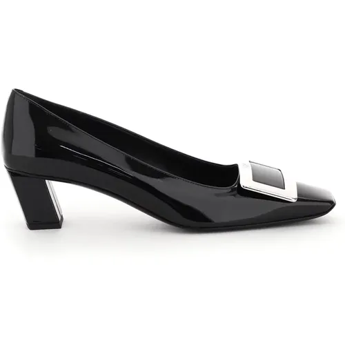 Belle Vivier Patent Leather Pumps , female, Sizes: 7 UK - Roger Vivier - Modalova