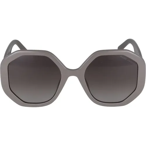 Stylische Sonnenbrille Marc 659/S,Havana Sunglasses Light Blue Shaded - Marc Jacobs - Modalova