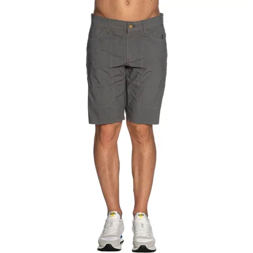 Graue Casual Baumwoll Bermuda Shorts , Herren, Größe: W30 - Jeckerson - Modalova