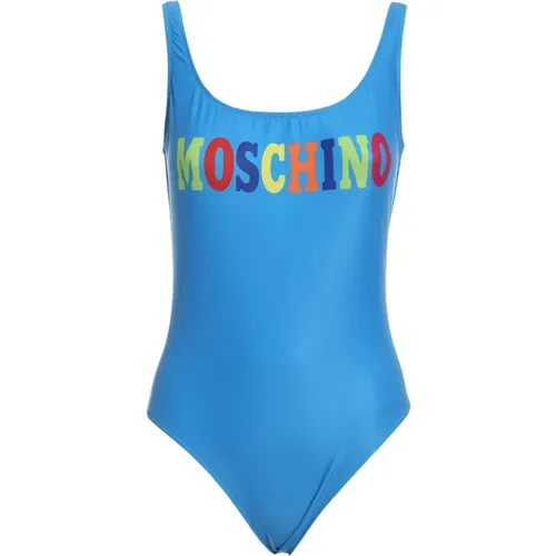 Einteiliger Badeanzug , Damen, Größe: 2XS - Moschino - Modalova