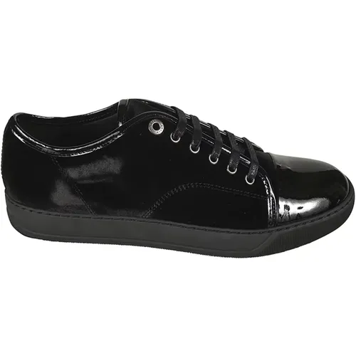 Schwarze Sneakers Stilvolle Freizeitschuhe , Herren, Größe: 42 EU - Lanvin - Modalova