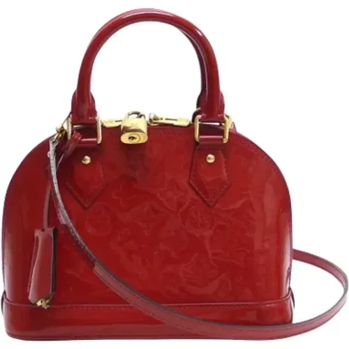 Patent Leather Louis Vuitton Alma Bag , female, Sizes: ONE SIZE - Louis Vuitton Vintage - Modalova