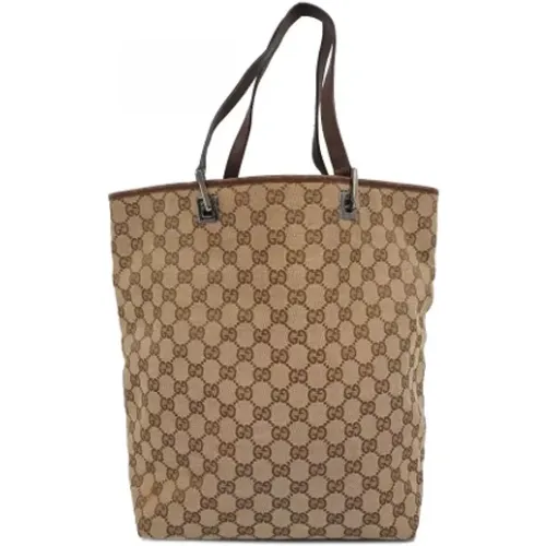 Pre-owned Canvas shoulder-bags , female, Sizes: ONE SIZE - Gucci Vintage - Modalova