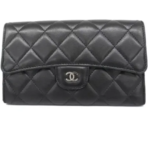 Pre-owned Leather wallets , female, Sizes: ONE SIZE - Chanel Vintage - Modalova