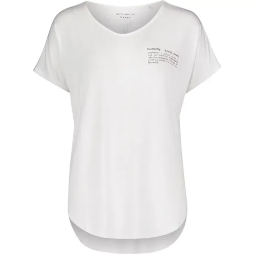 Oversize-Shirt mit V-Ausschnitt , Damen, Größe: S - Betty Barclay - Modalova