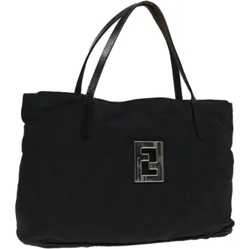 Pre-owned Canvas totes , female, Sizes: ONE SIZE - Fendi Vintage - Modalova