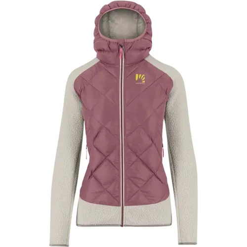 Hooded Jacket with Elastic Finish , female, Sizes: L, S, M - Karpos - Modalova