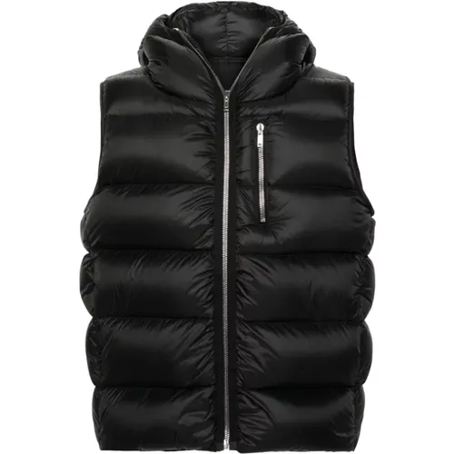 Sleeveless Puffer Vest Jacket , male, Sizes: XL, M - Rick Owens - Modalova