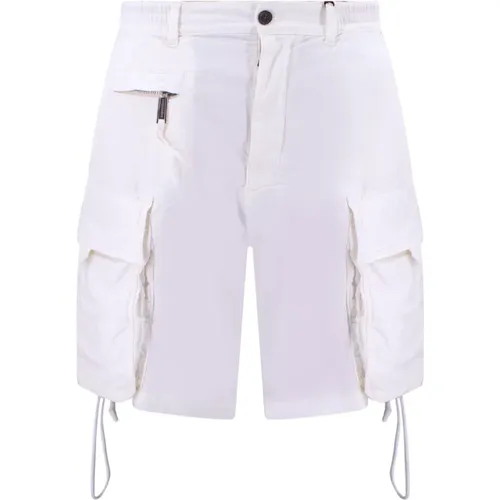 Comfortable Cotton Bermuda Shorts , male, Sizes: XS - Dsquared2 - Modalova