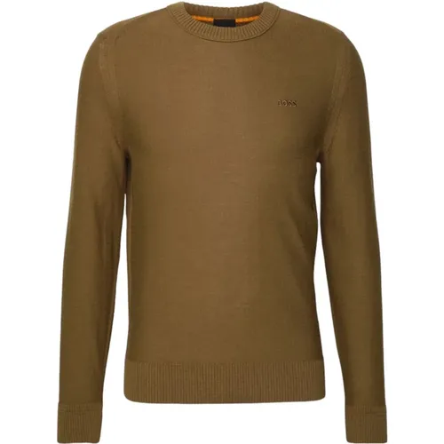 Rundhals Pullover , Herren, Größe: M - Hugo Boss - Modalova