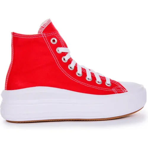 White High Top Sneakers , female, Sizes: 4 1/2 UK, 5 UK, 4 UK, 7 UK, 6 1/2 UK - Converse - Modalova