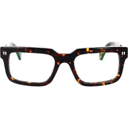 Modern Clip-On Glasses , unisex, Sizes: 54 MM - Off White - Modalova