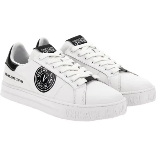 Weiße Sneakers Schuhe - Versace Jeans Couture - Modalova