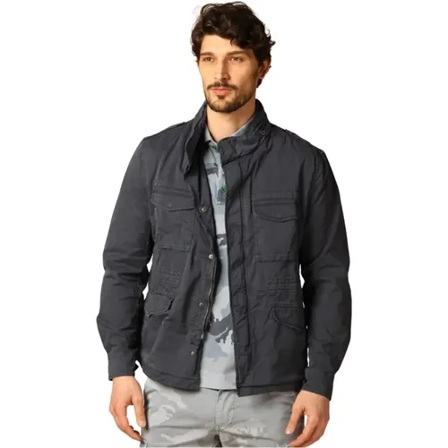 Feldjacke aus Stretch-Baumwolle , Herren, Größe: M - Mason's - Modalova