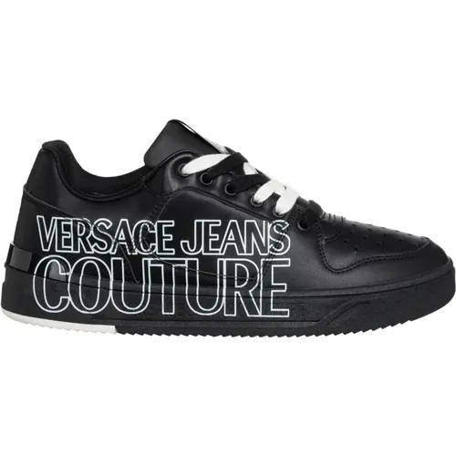 Gemusterte Starlight Sneakers mit Schnürsenkeln , Herren, Größe: 42 EU - Versace Jeans Couture - Modalova