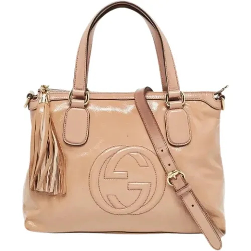 Pre-owned Leather totes , female, Sizes: ONE SIZE - Gucci Vintage - Modalova