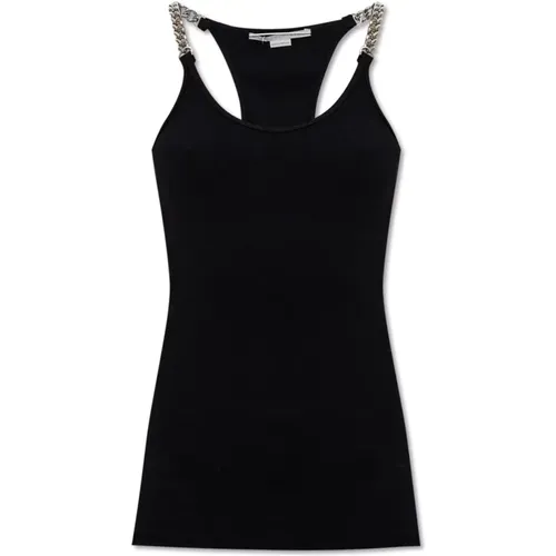 Chain strap top , female, Sizes: M, XS, S - Stella Mccartney - Modalova