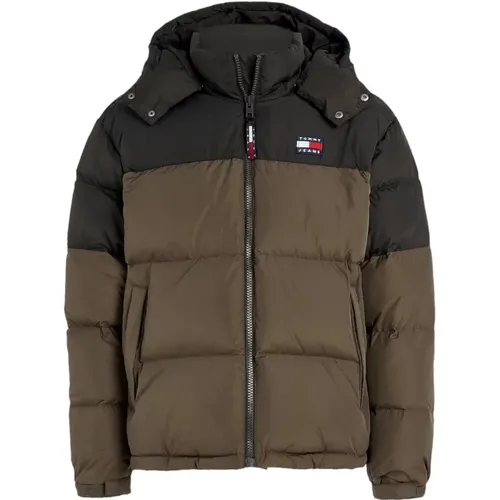 Recycelte Polyester Daunenjacke - Tommy Hilfiger - Modalova