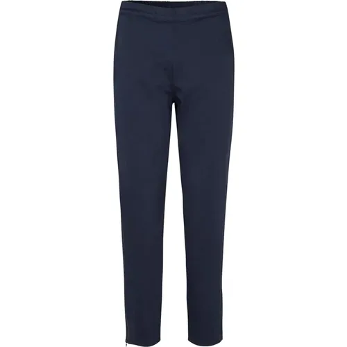 Smart Basic Trousers with Zip Details , female, Sizes: XS, XL, S, M, L, 2XL - Masai - Modalova
