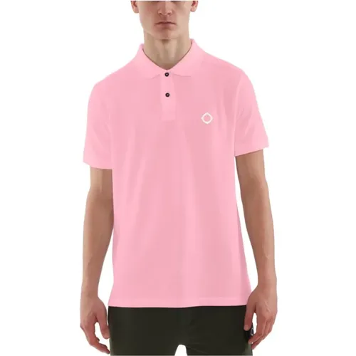 Pique Polo Candy Short Sleeve , male, Sizes: XL, S, M - Ma.strum - Modalova