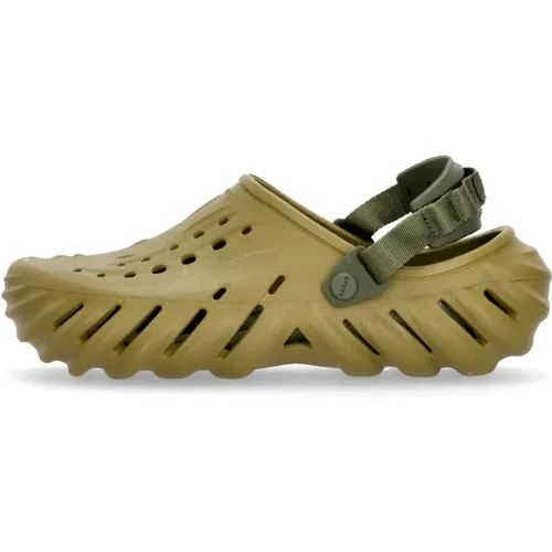 Aloe Echo Clog Streetwear , Herren, Größe: 45 EU - Crocs - Modalova