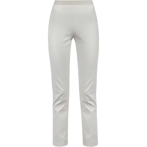 Technical Leggings with Straight Cut and Ankle Length , female, Sizes: S, 2XS - Liviana Conti - Modalova