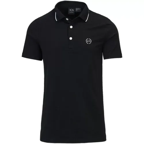 Polo Hemd , Herren, Größe: XL - Armani Exchange - Modalova