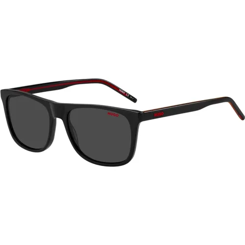 Grey Sunglasses, Crystal/Red Sunglasses - Hugo Boss - Modalova