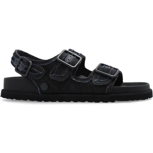 Sandal MilanoStone Washed , Damen, Größe: 36 EU - Birkenstock - Modalova