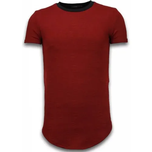 D Long Fit Shirt Zipped - Men T-Shirt - T09183R , male, Sizes: S, XL, M - True Rise - Modalova