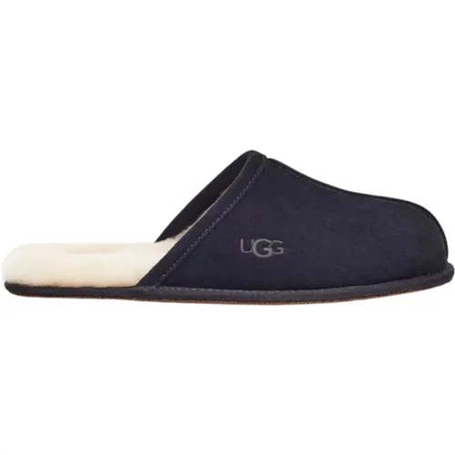 Marineblaue Scuff Slipper Schuhe , Herren, Größe: 44 EU - Ugg - Modalova