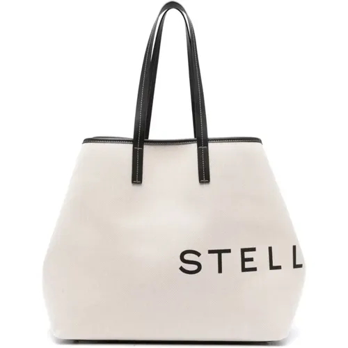 Tasche mit Logo-Druck - Stella Mccartney - Modalova