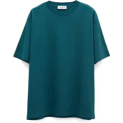 Classic T-Shirt , male, Sizes: M, XL - Lanvin - Modalova