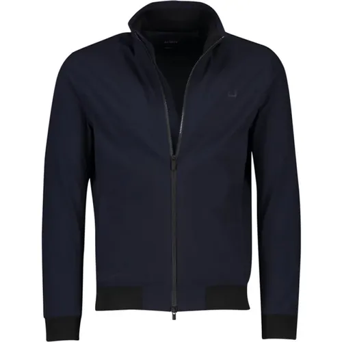Dark Zip-Up Jacket , male, Sizes: L, XL, 2XL - UBR - Modalova